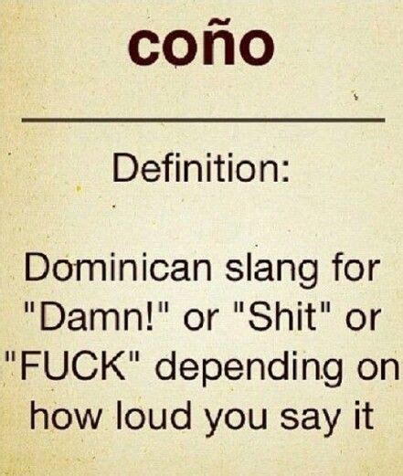 coño Meaning 